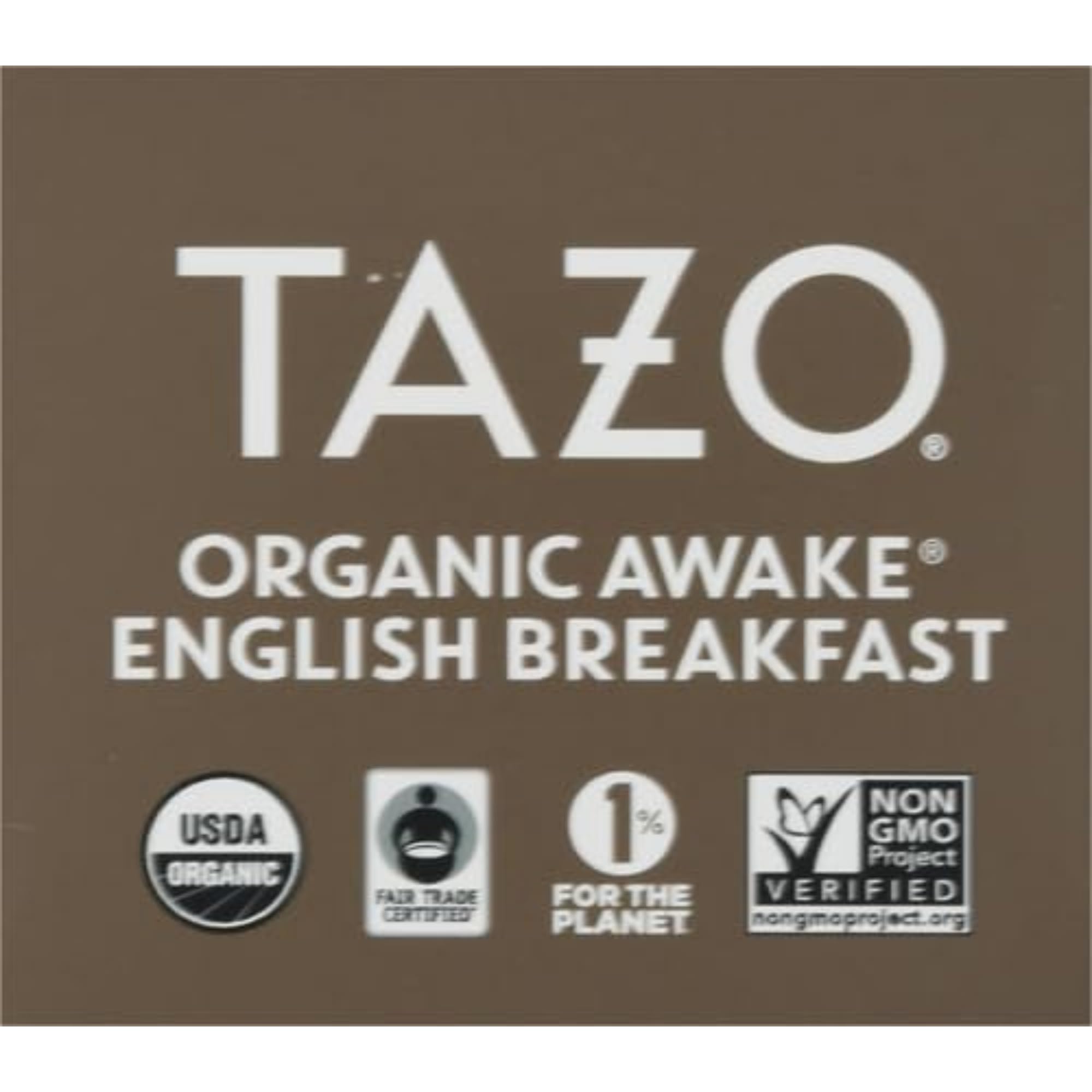 TAZO caffeine-rich breakfast tea gives a robust start to your routine.