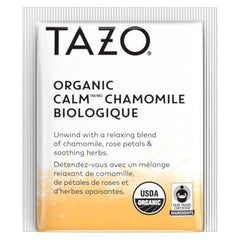 TAZO Calm botanical blend with chamomile and hibiscus for nuanced flavor