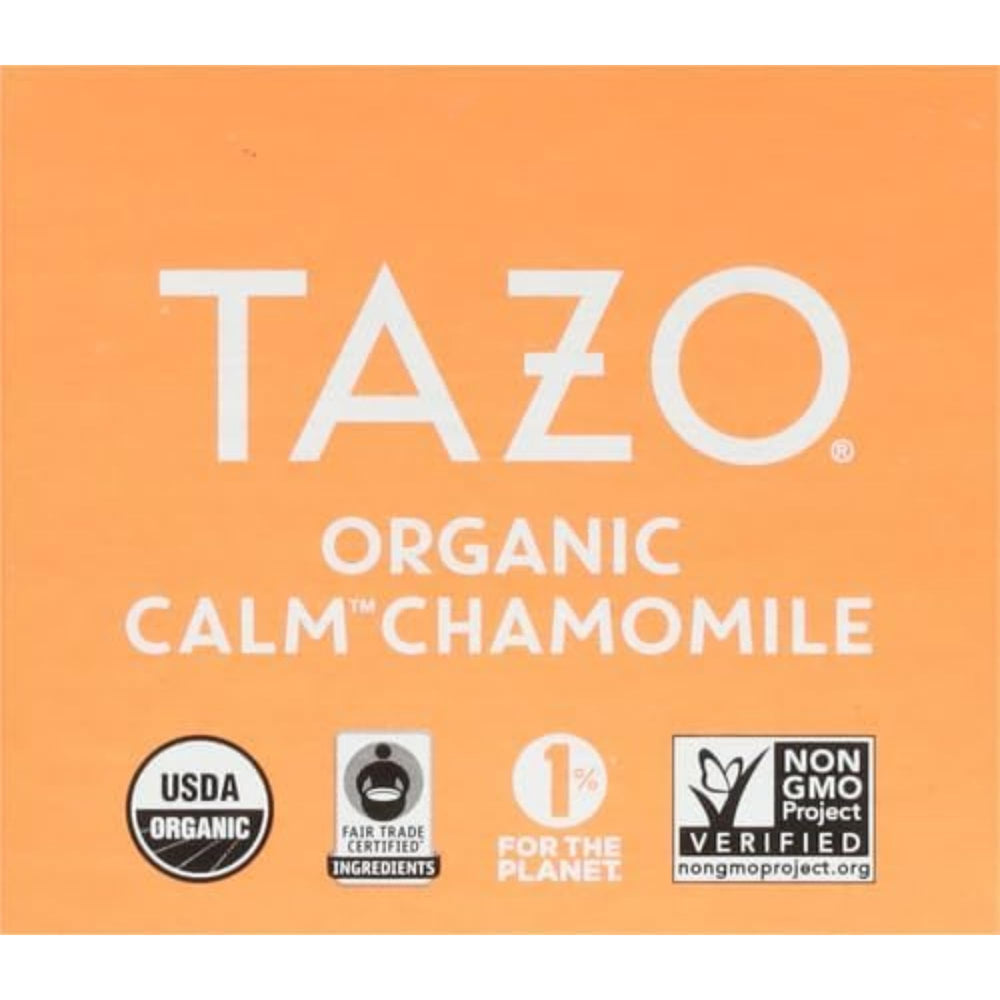 Spearmint and rose petals enrich the TAZO Calm blend