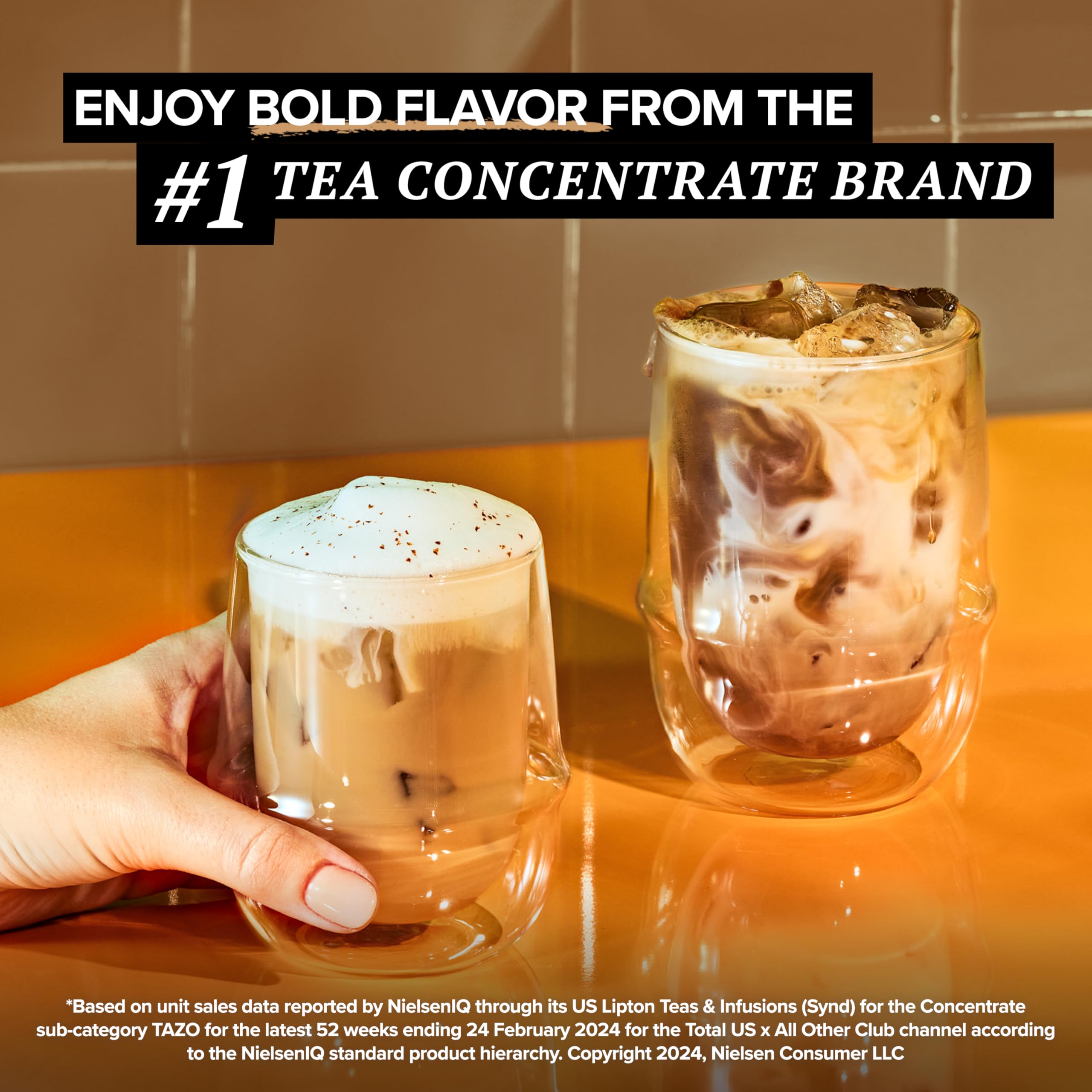 32 oz carton packaging from TAZO offering pantry-friendly value