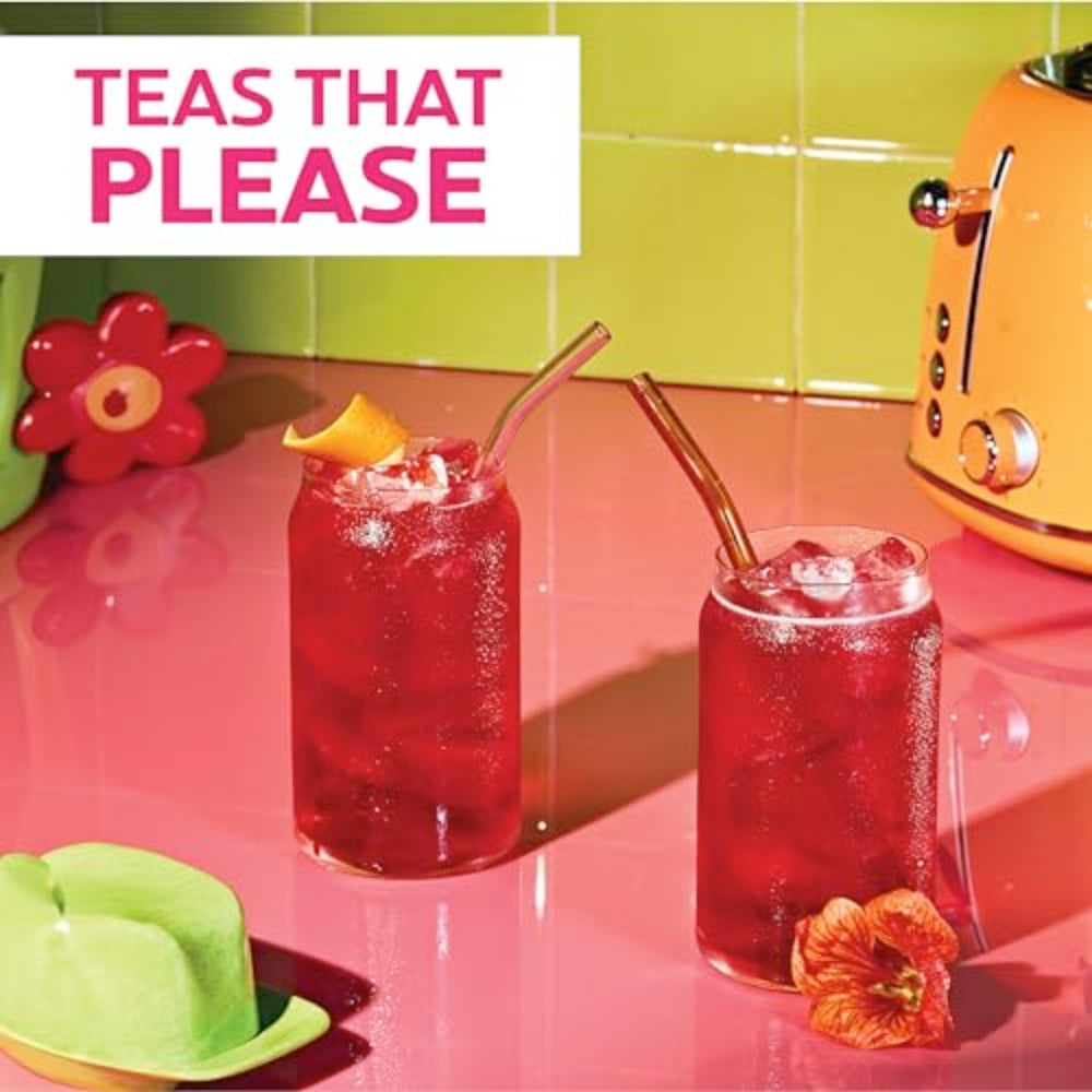 TAZO Iced Passion bottle highlights hibiscus and citrus notes for bold flavor.