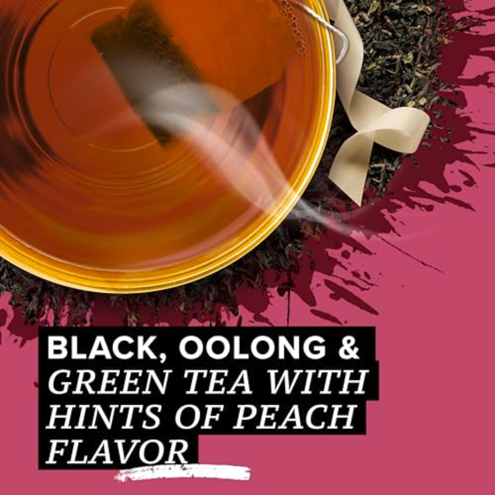 Boxed TAZO Joy tea bags ready for quick, convenient brewing at home.