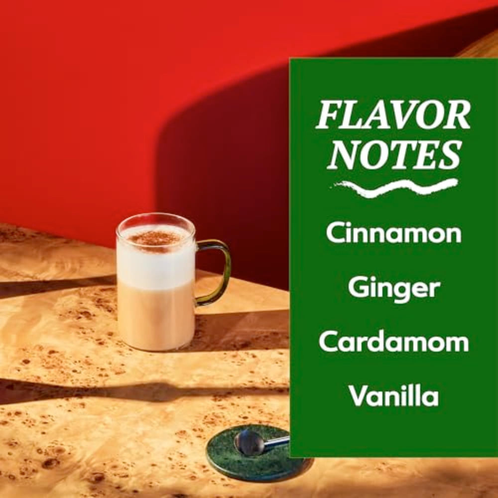 Two-pack carton: convenient TAZO Organic Chai Latte concentrate for everyday use.