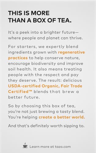 Spice-rich blend featuring cinnamon and cardamom in TAZO Organic Chai