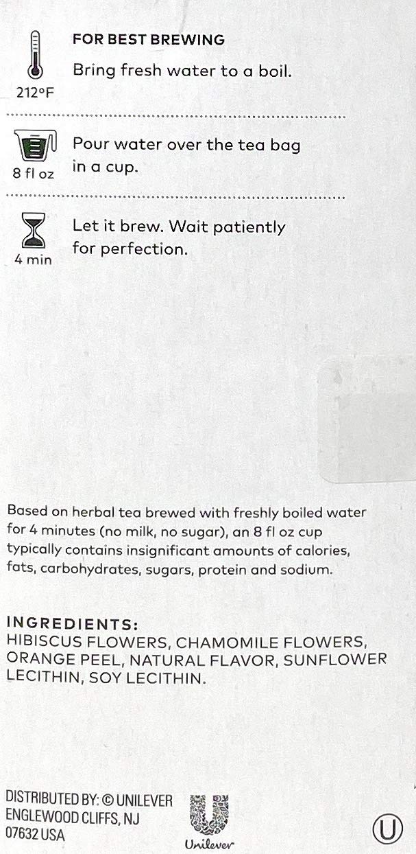 TAZO Prickly Pear Cactus tea bags steep cup—aromatic hibiscus notes ideal for a relaxing, caffeine-free break
