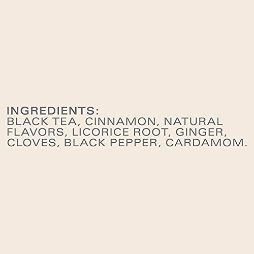 Pouring a bold cup of TAZO Pumpkin Spice Chai