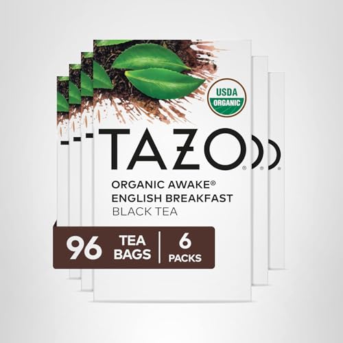 Brew-ready tea bags stacked with honey nearby