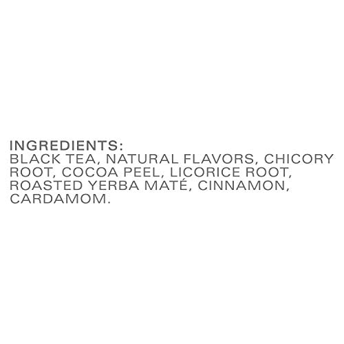 TAZO Vanilla Bean Macaron packaging label with flavor notes.