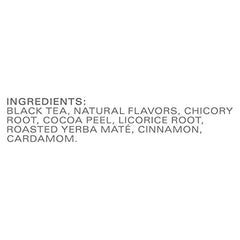 TAZO Vanilla Bean Macaron packaging label with flavor notes.