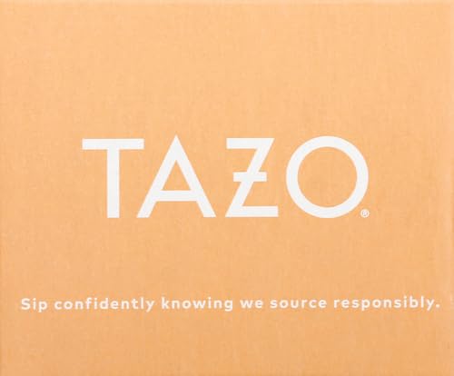 TAZO Wild Sweet Orange tea served in a mug with citrus zest nearby