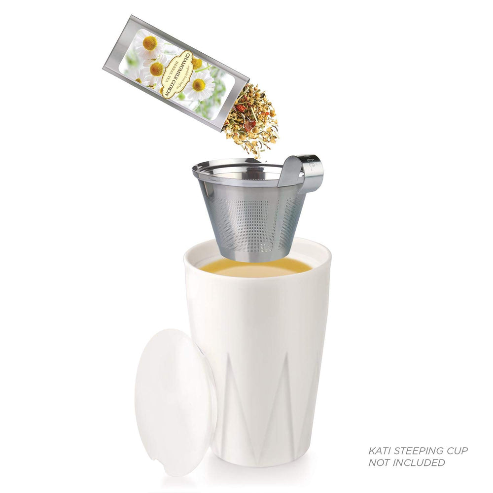 Tea Forte flavor variety highlights aromas and soothing herbal notes.