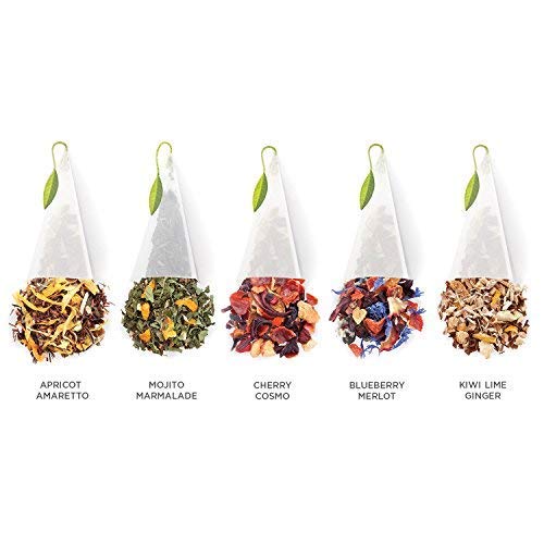 Tea Forte Kiwi Ginger Lime blend with zesty fruit and spice profile
