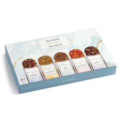 Tea Forte Radiance pouch to elevate mood with fragrant fruit and spice notes.