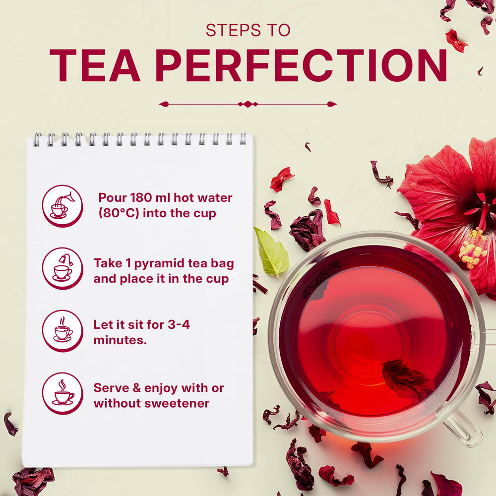 Tea Leaf & Co. brewed green tea in a glass highlighting clarity.
