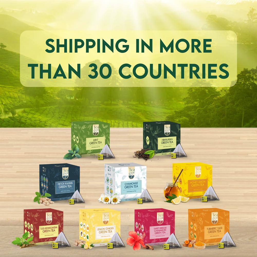 Tea Leaf & Co. farm-sourced ingredients supporting sustainable sourcing.