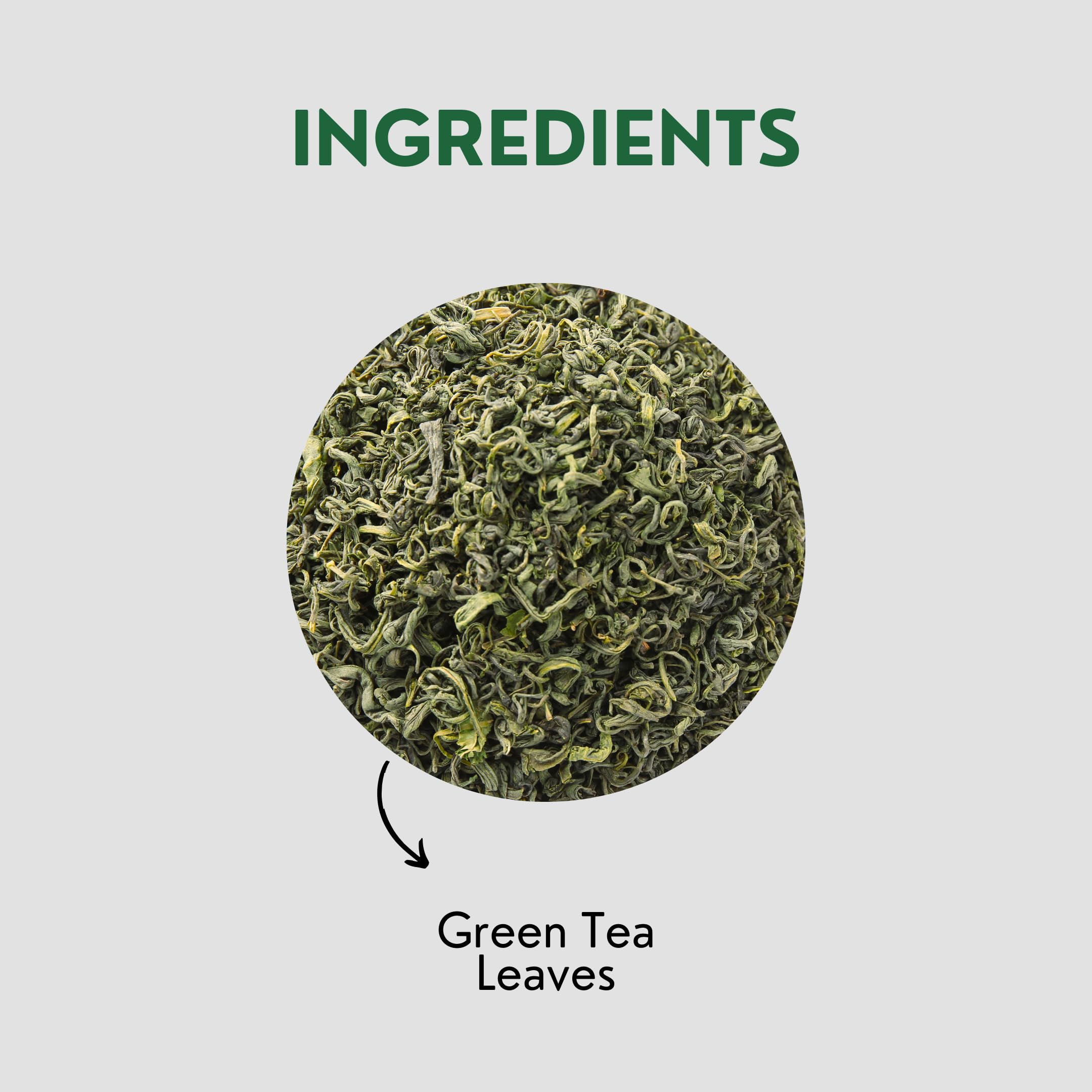 Tea Leaf & Co green tea cup brew showing inviting aroma for a relaxing break