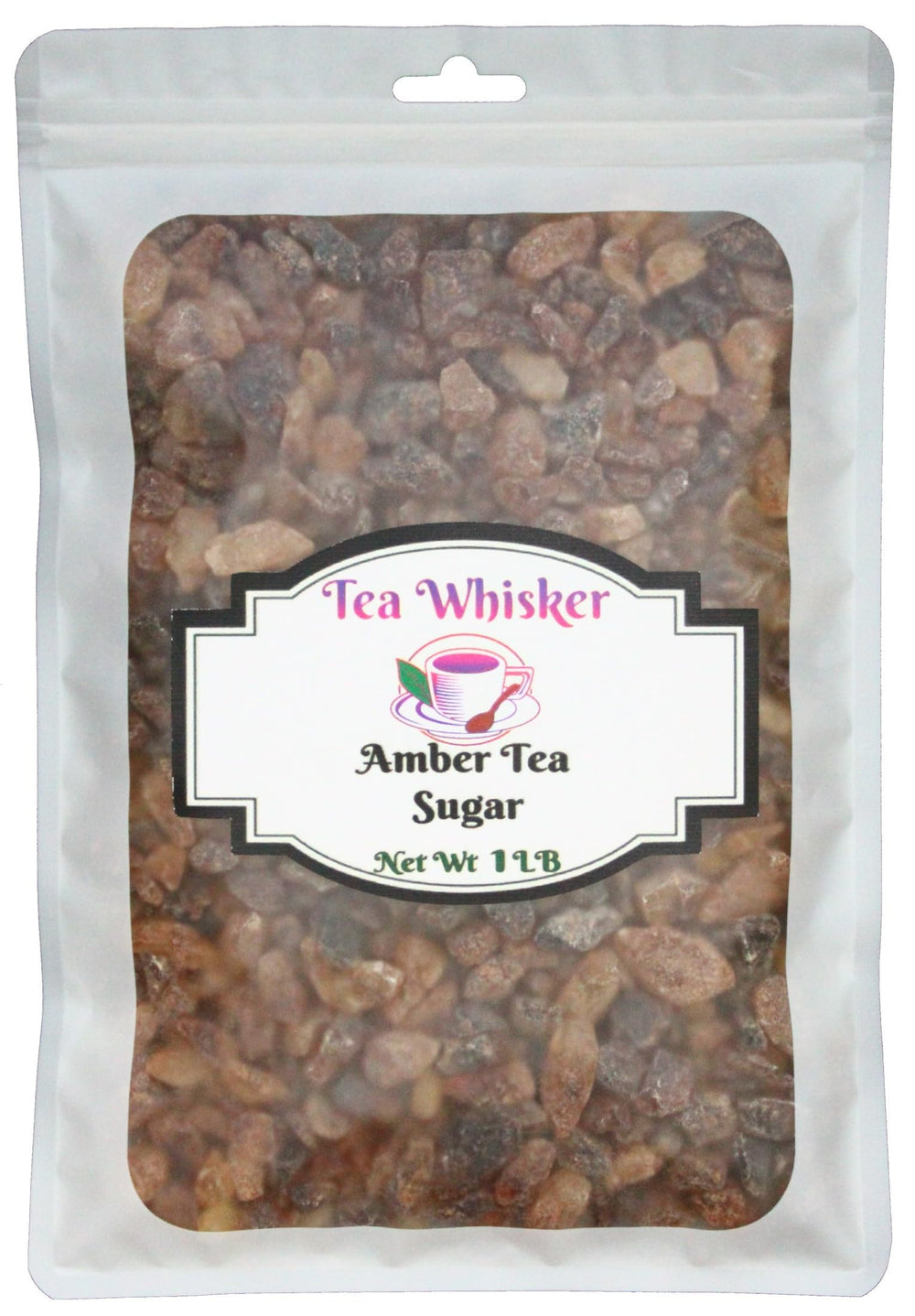Tea Whisker Belgian amber crystal rock sugar pack ready for tea or coffee