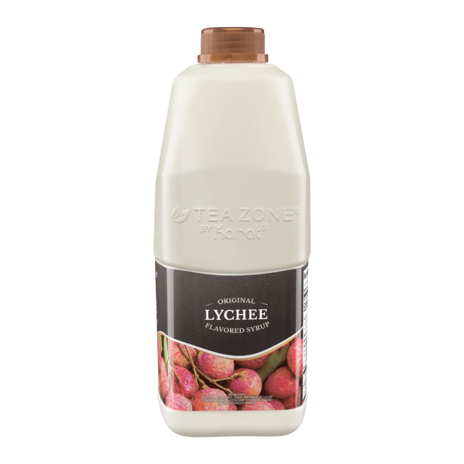 Tea Zone Lychee Syrup slush-cup highlighting fruit-forward frozen treats.