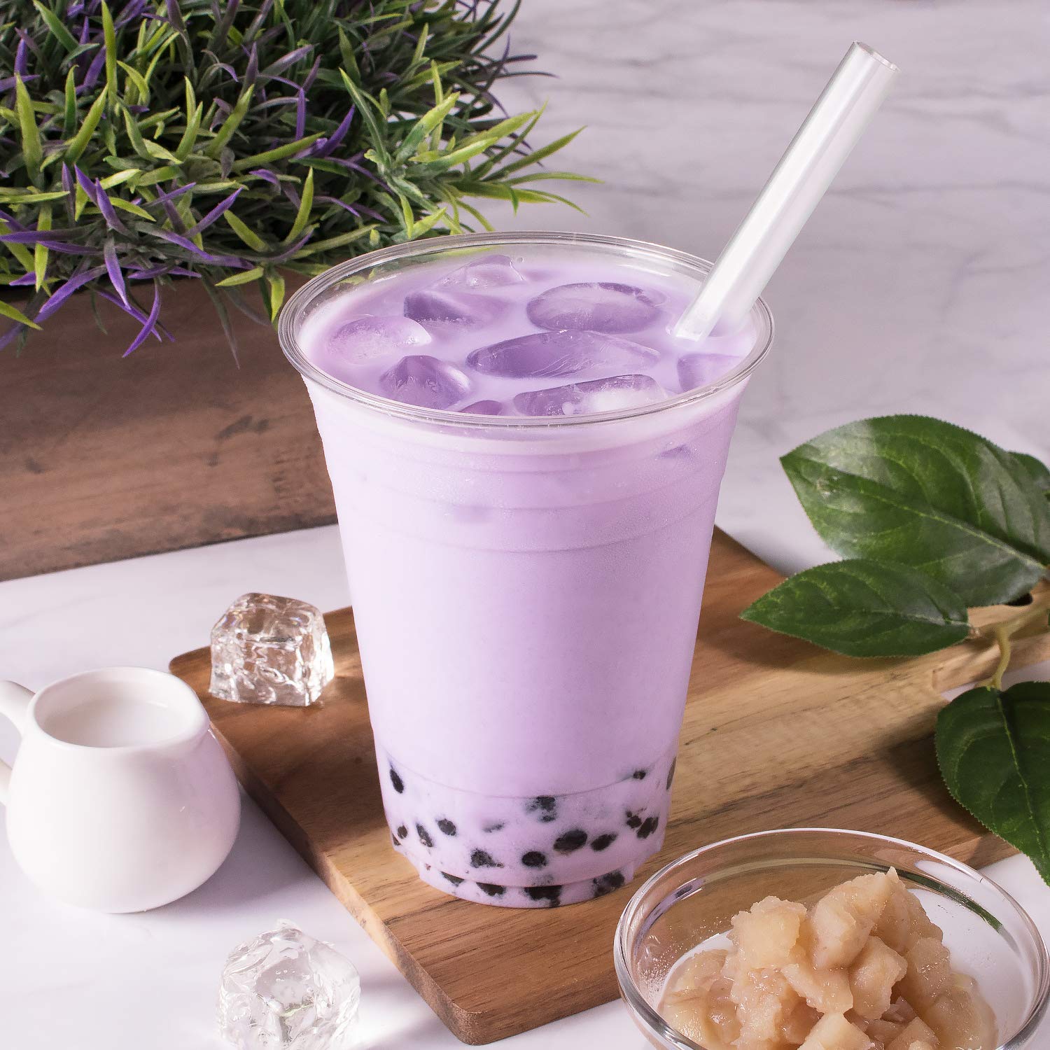 TEA ZONE taro powder proudly made in the USA.