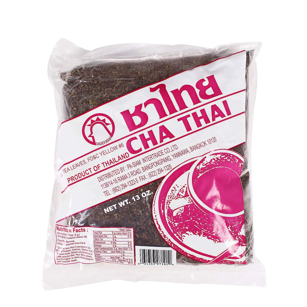 Tea Zone Thai tea leaves bag close-up highlighting bold aroma.