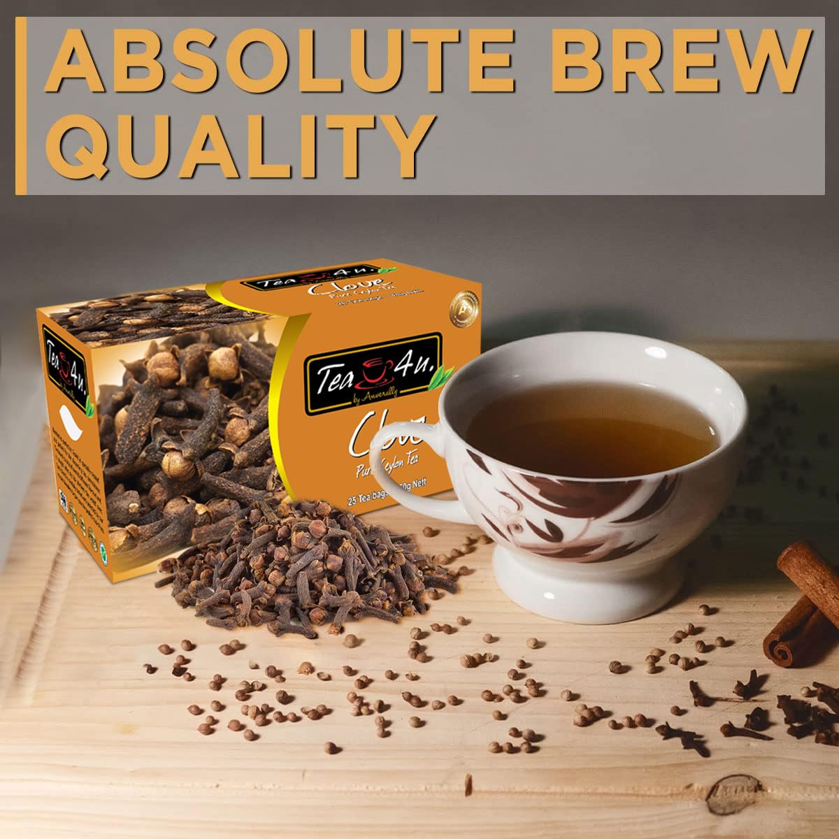 A century of Tea4U heritage and quality from ANVERALLY & SONS