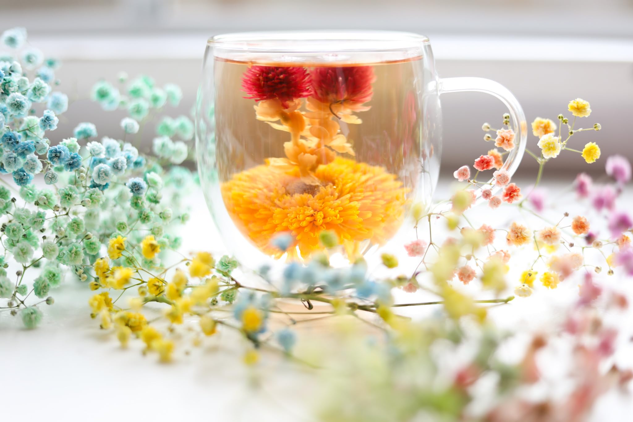 Teabloom Fairy Lily bloom showcases edible petals for stunning cups