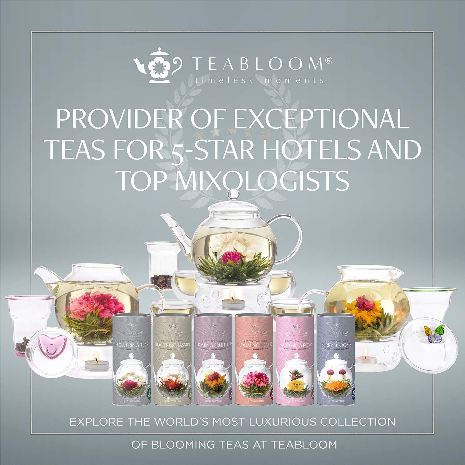 Teabloom foil-wrapper freshness preserves peak flavor between steeps.