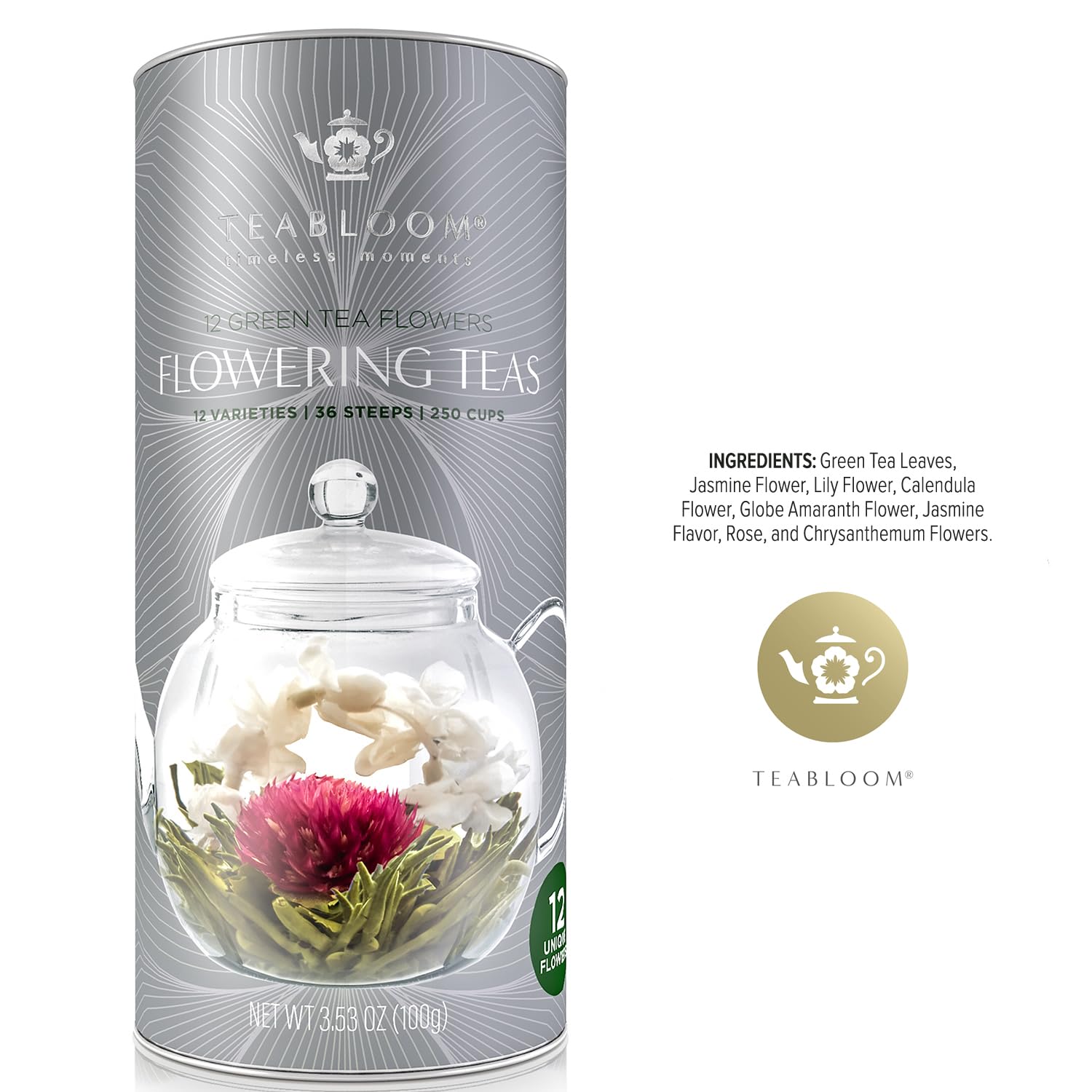 Teabloom Shooting Star bloom creates a sparkling sip for celebrations