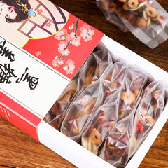 TEAERPKLAE red dates longan goji tea bag highlighting fruity notes and soothing flavors.