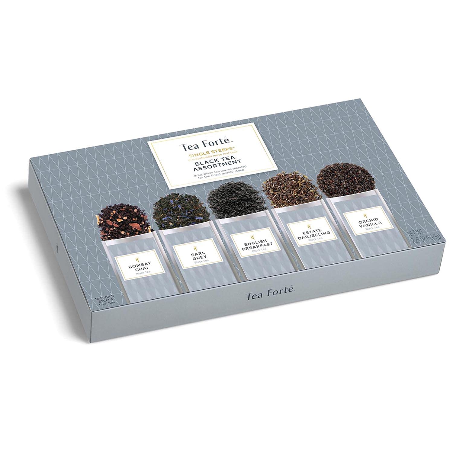 Tea Forte English Breakfast pouch presenting a classic robust profile