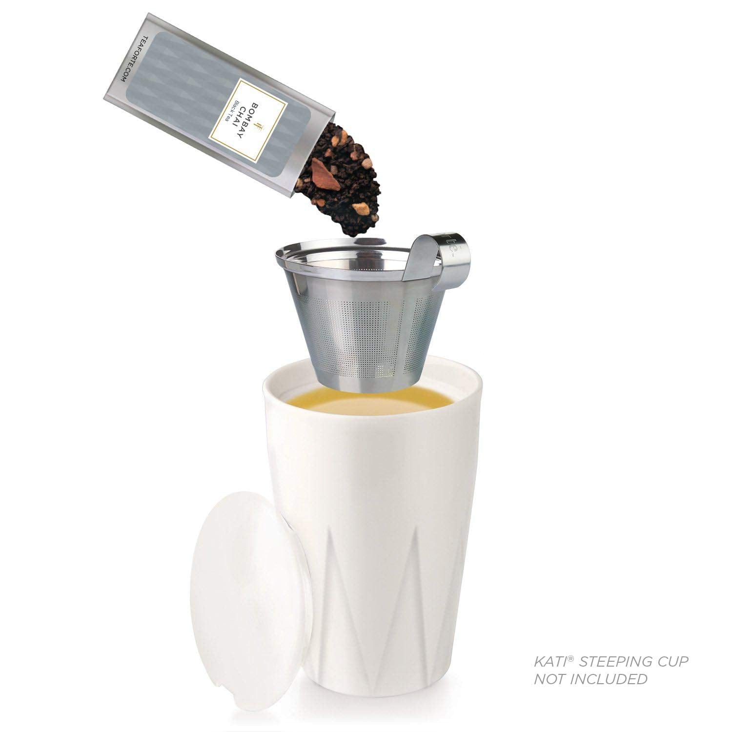 Tea Forte Orchid Vanilla tea pouch with vanilla aroma fusion