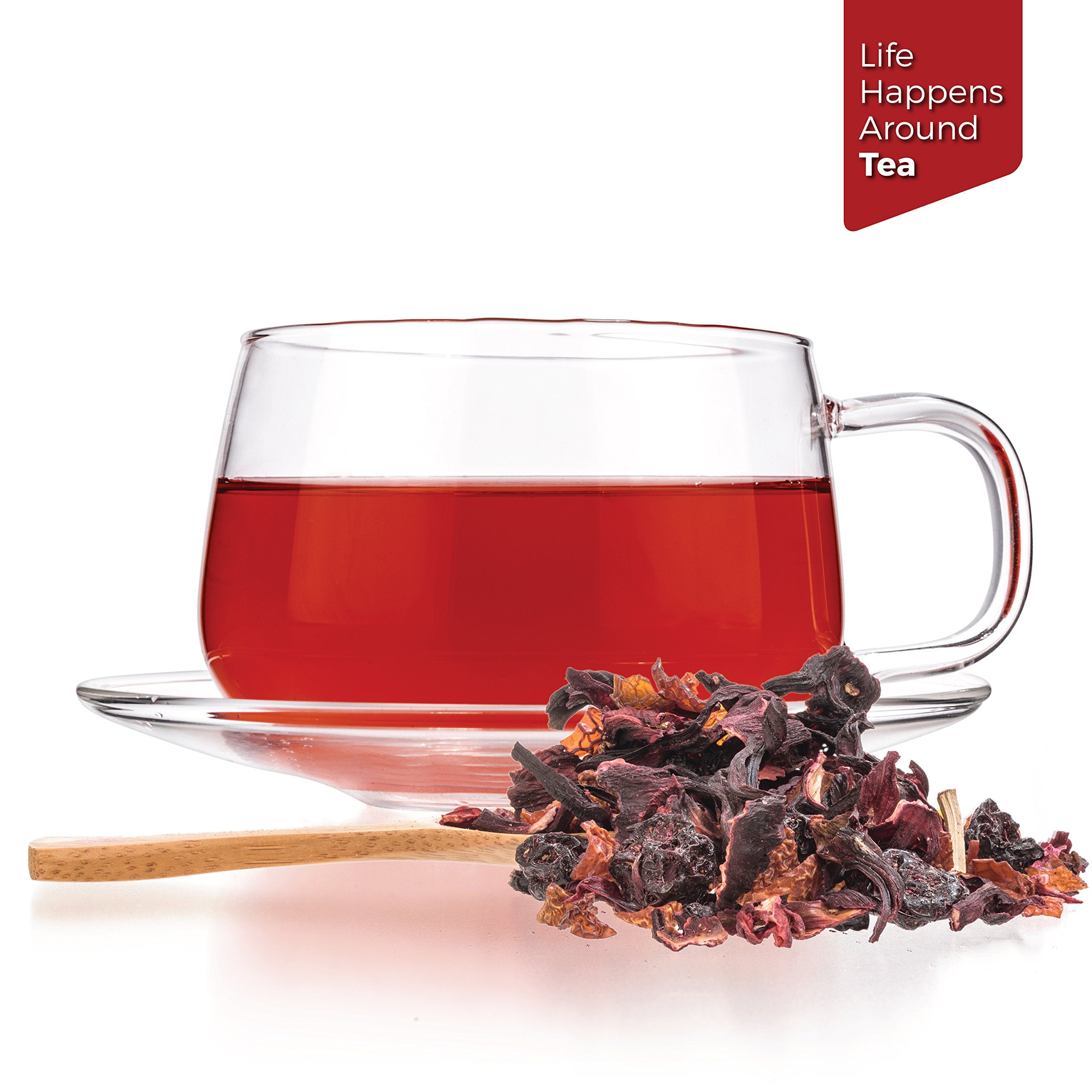 Tealyra Cherry Goddess iced tea in a pitcher, perfect for summer.