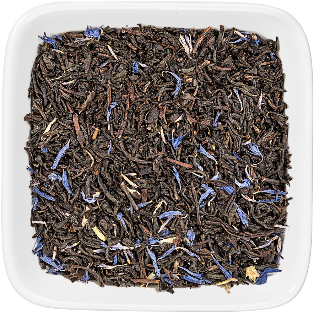Tealyra Cream Earl Grey Moonlight steeping captures easy, balanced caffeine for daily enjoyment.