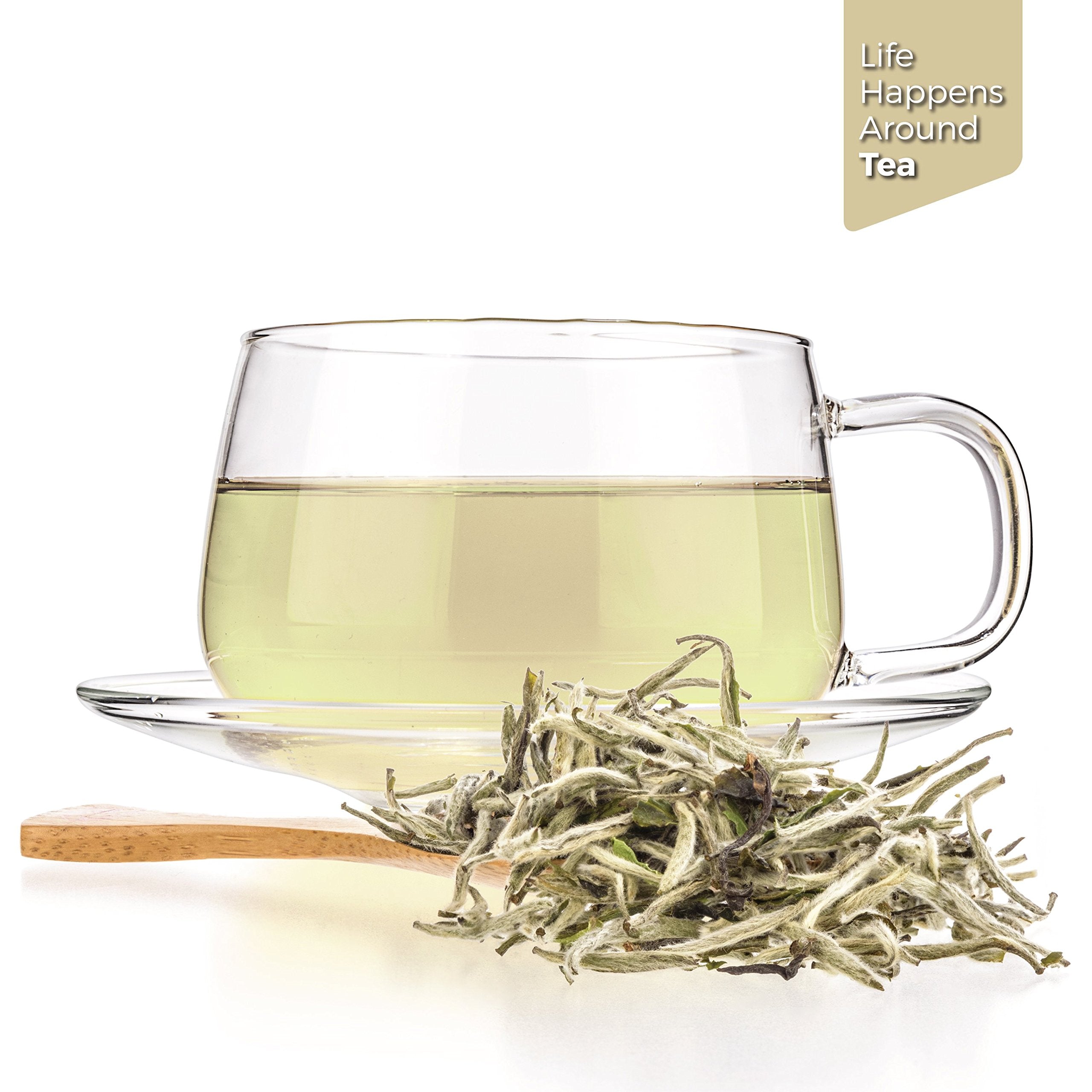 Brewing in a cup reveals Tealyra's pale, smoky aroma and silky finish.