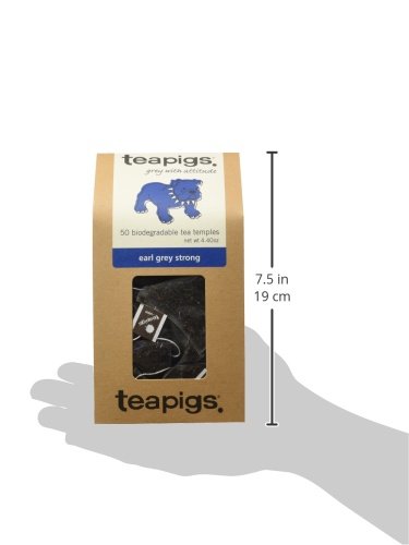 Bergamot zest hint enhances aroma in Teapigs Earl Grey Strong.