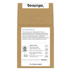 The fragrant bergamot notes rise as the tea breathes in the cup.