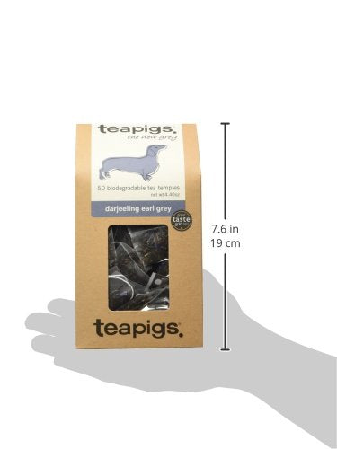 Teapigs Darjeeling Earl Grey brew cup demonstrates easy infusion and rich aroma.