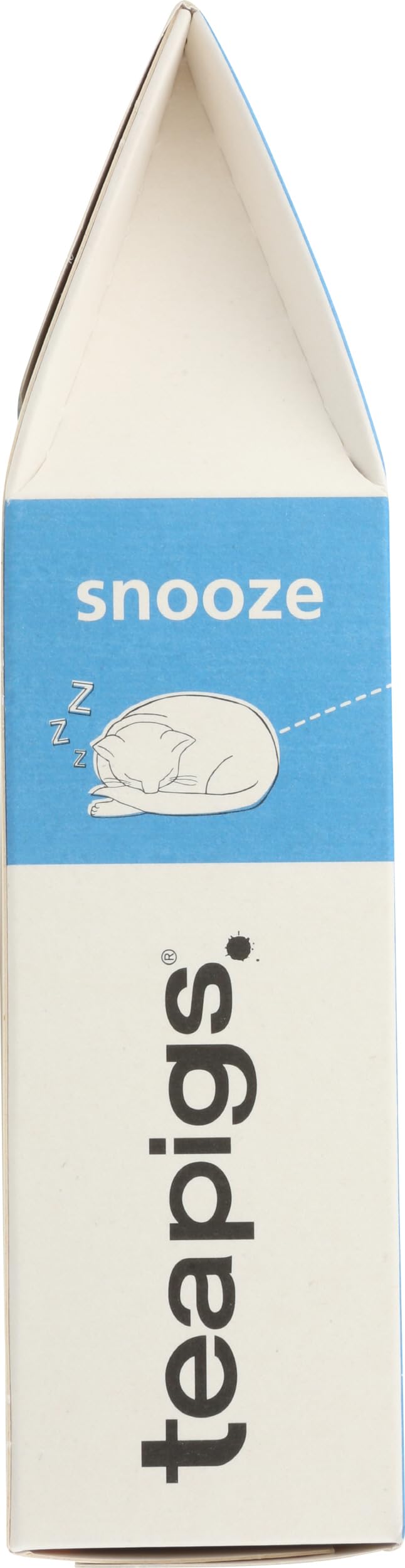 Steeped Teapigs Snooze tea in a cup with rising steam