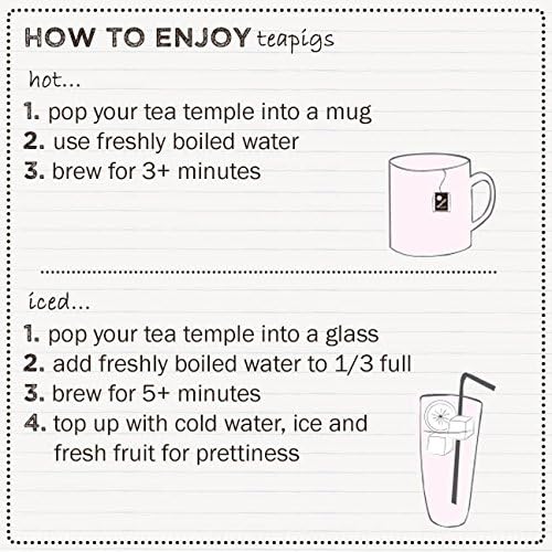Teapigs biodegradable tea bags offer eco-friendly packaging for bold flavor.