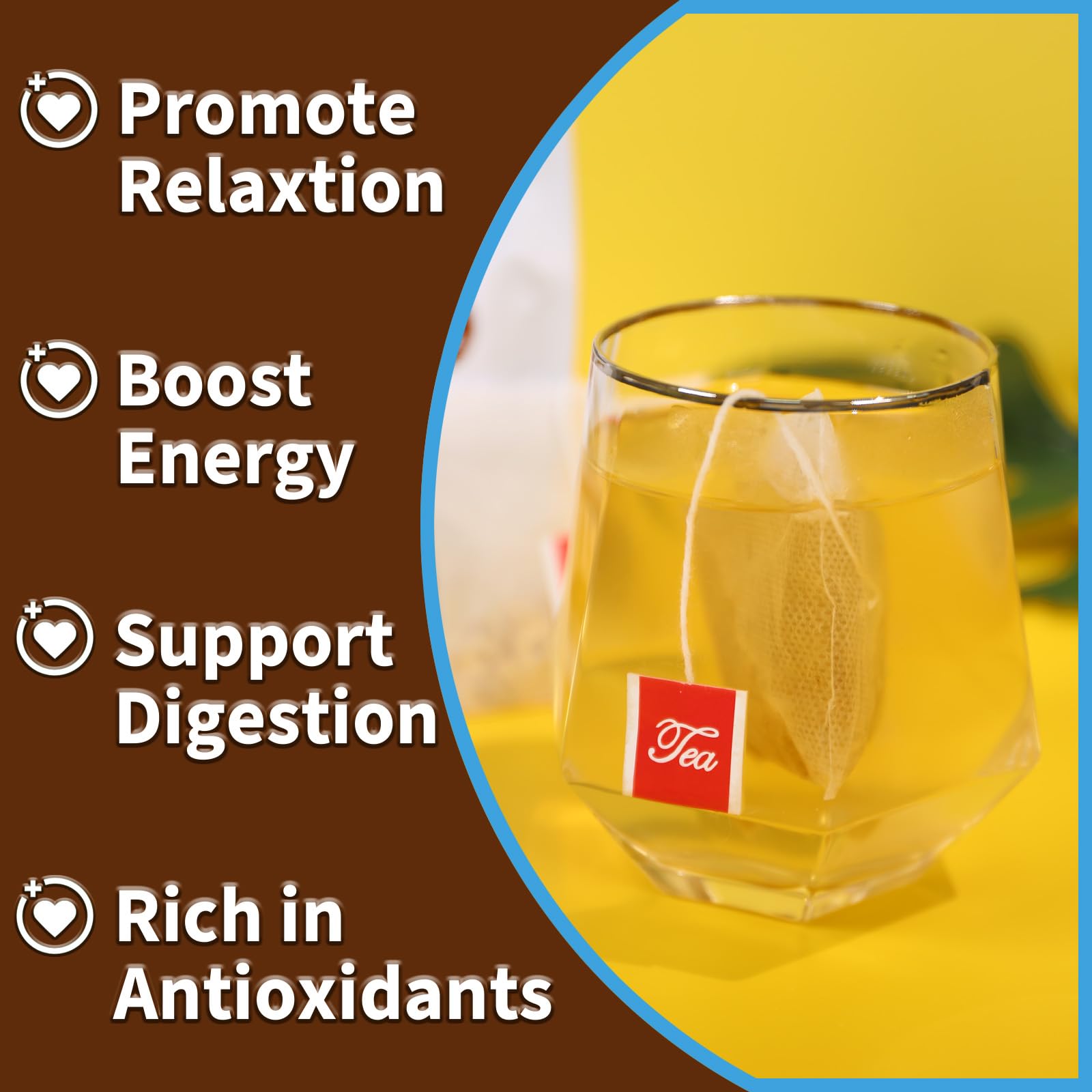 Steeped TEARELAE Ashwagandha tea cup with warm, earthy aroma