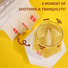 TEARELAE Ashwagandha tea being poured into a cup for a calm moment