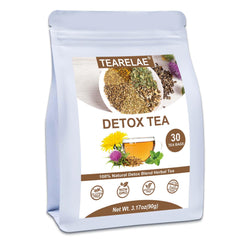 TEARELAE Detox Tea box with 30 sachets for daily wellness.