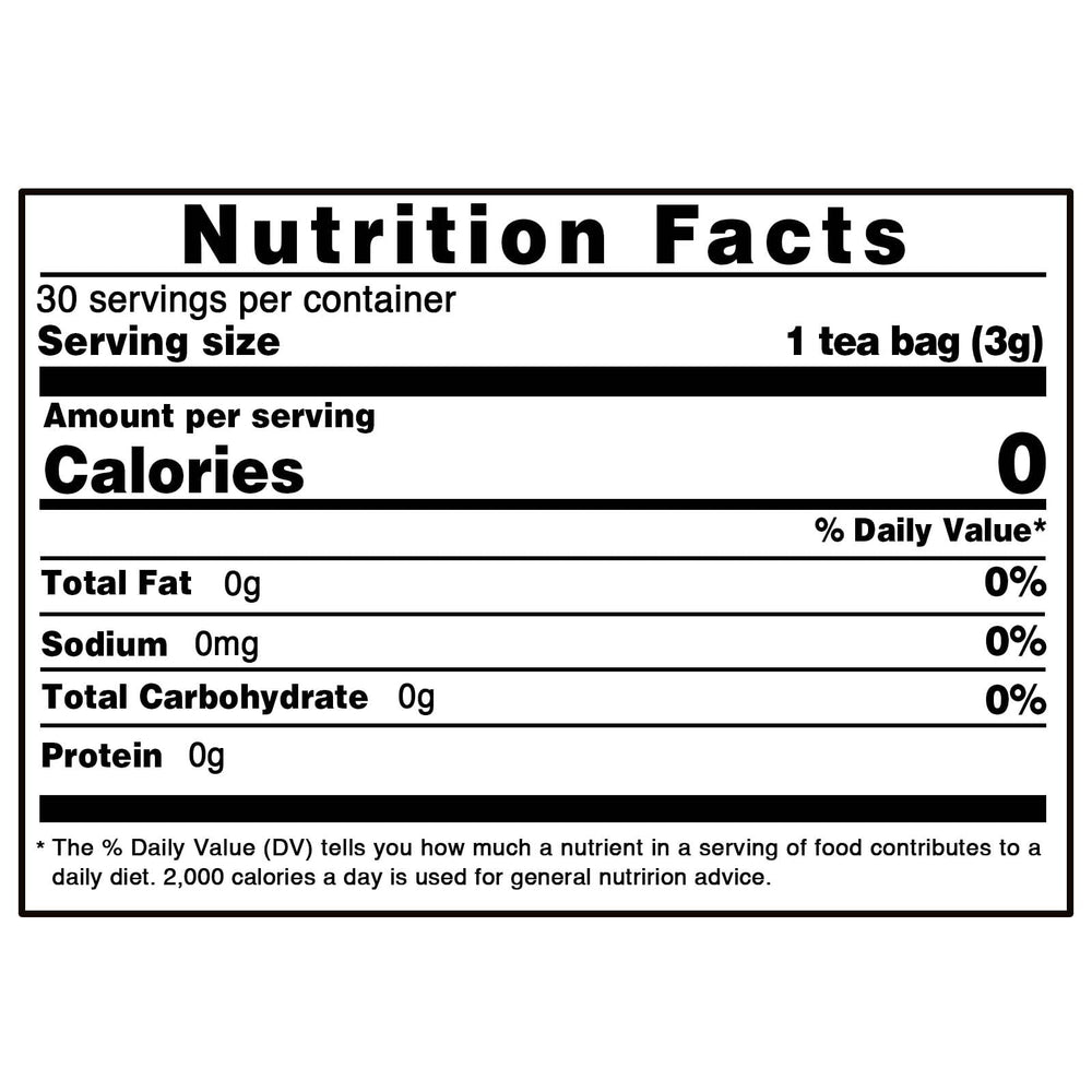 TEARELAE detox tea steeping bag infusing calming herbal aroma.