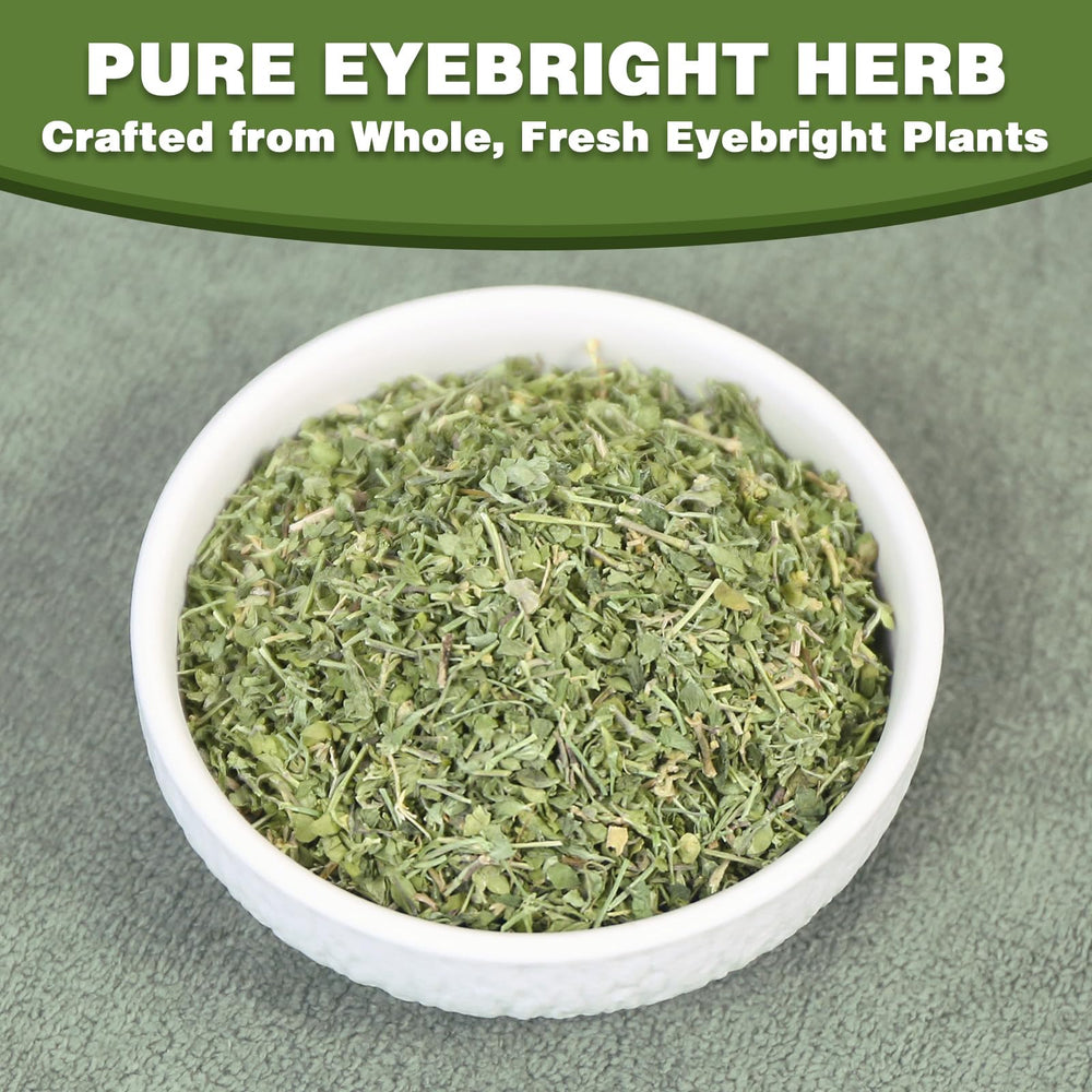 TEARELAE eyebright tea steeped in a cup with smooth flavor.