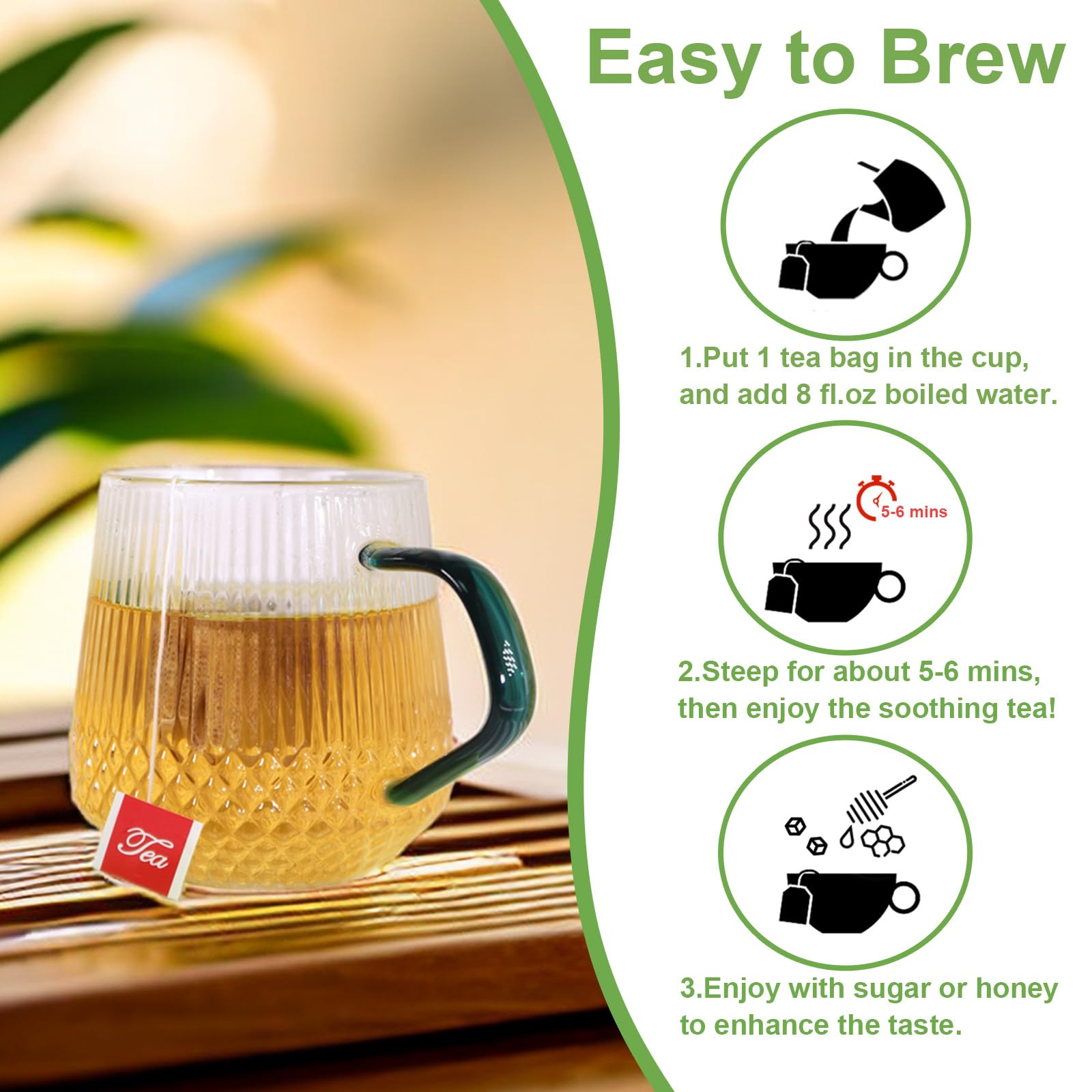 TEARELAE iced thyme tea for a refreshing cold brew