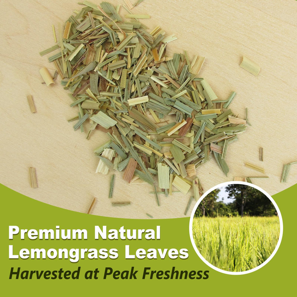 TEARELAE lemongrass tea bags in a glass with ice for a refreshing iced tea.