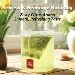 Ultrasonic-sealed TEARELAE tea bags preserve pure lemongrass flavor.