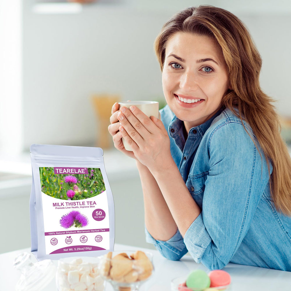 TEARELAE tea bags in resealable pouch preserving freshness and aroma.