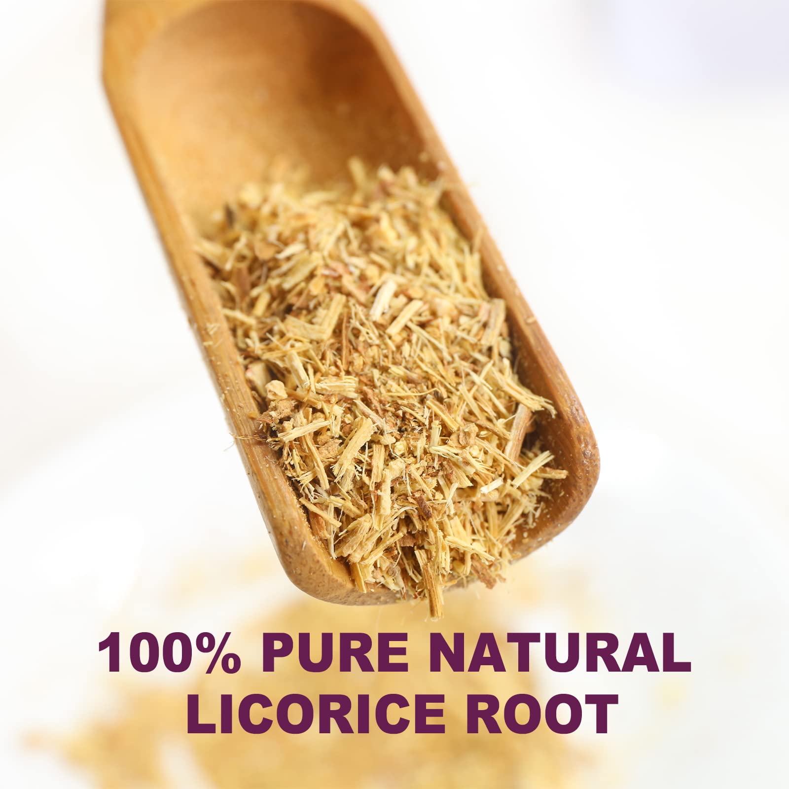 Close-up of pure natural licorice roots for a wholesome herbal brew