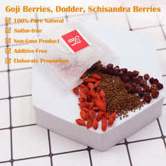 TEARELAE resealable tea bag packaging ensures freshness and easy storage.